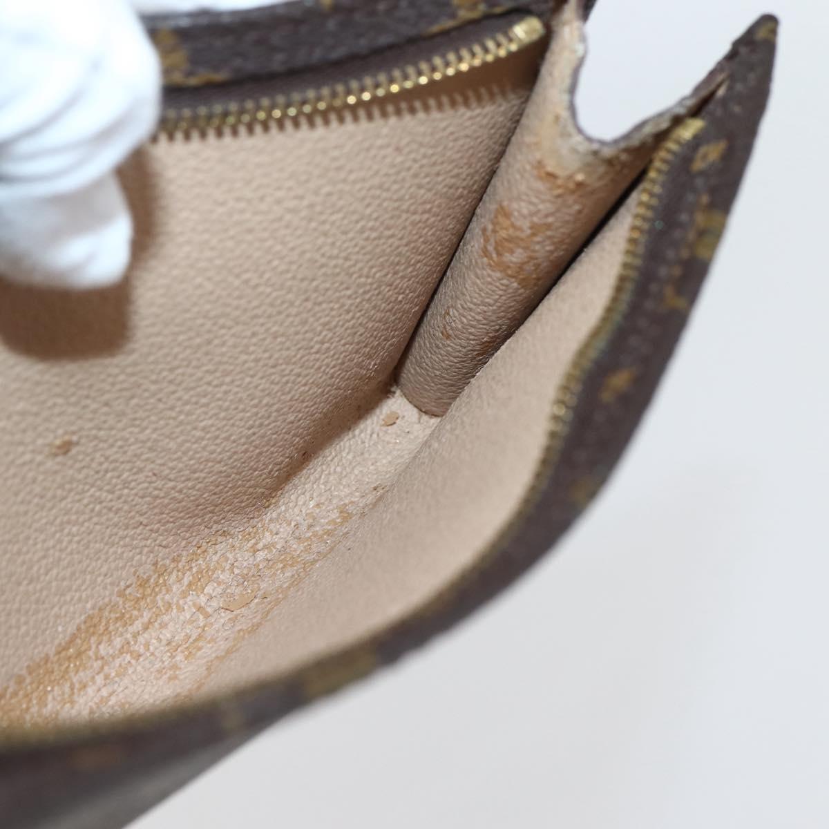 LOUIS VUITTON Monogram Bucket PM Accessory Pouch LV Auth 145084