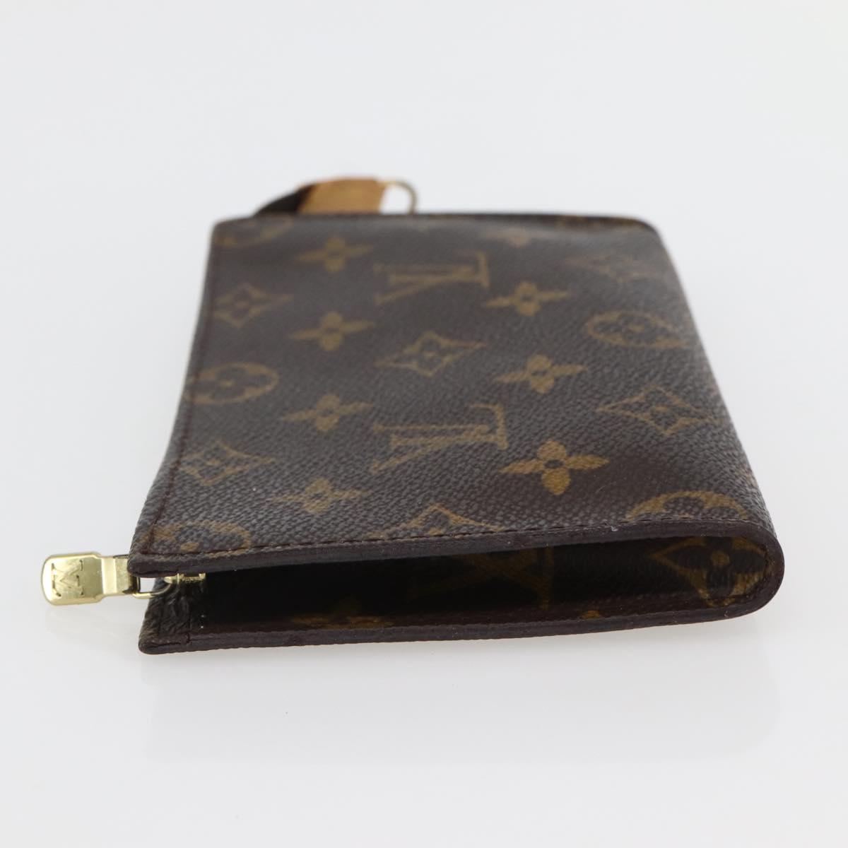 LOUIS VUITTON Monogram Bucket PM Accessory Pouch LV Auth 145084