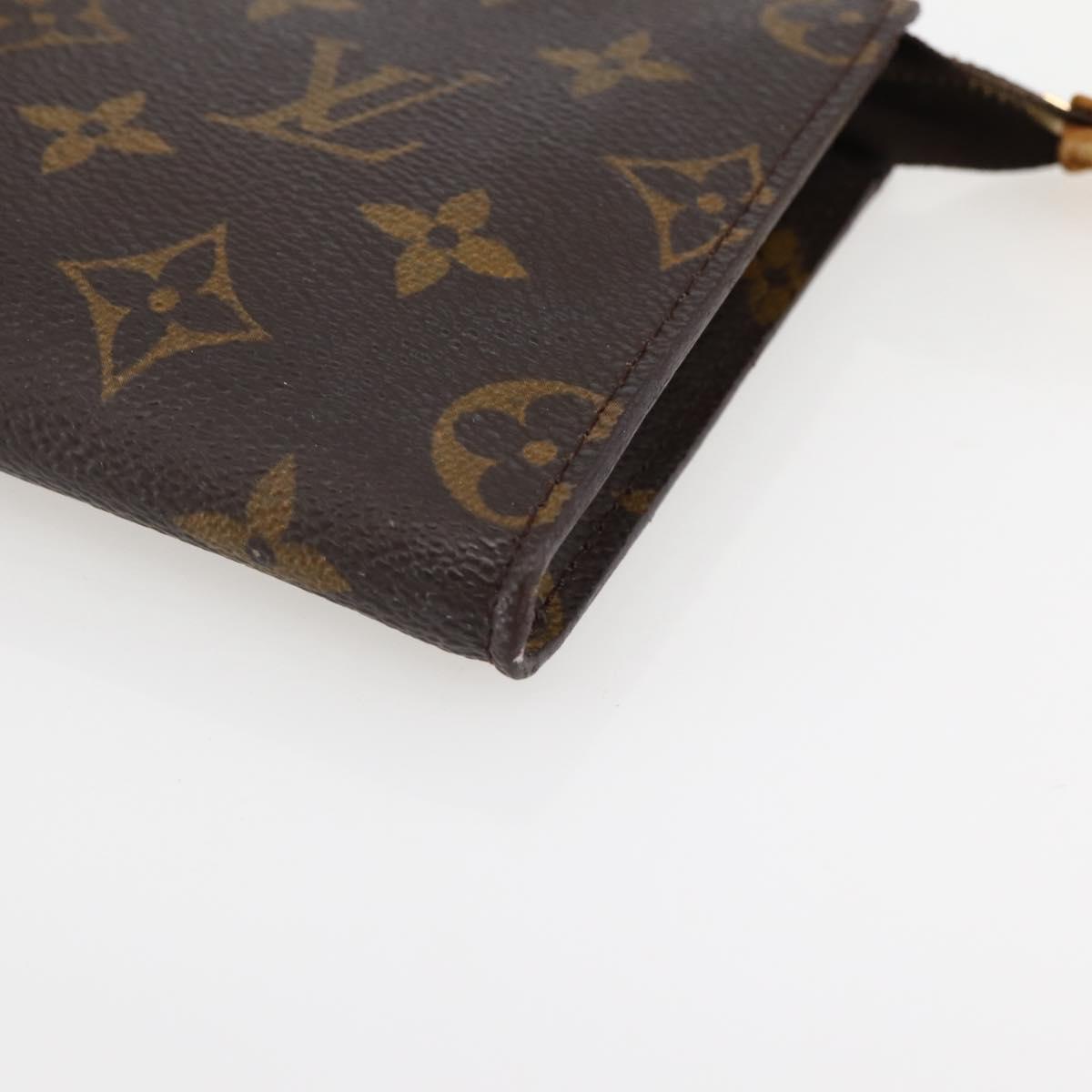 LOUIS VUITTON Monogram Bucket PM Accessory Pouch LV Auth 145084
