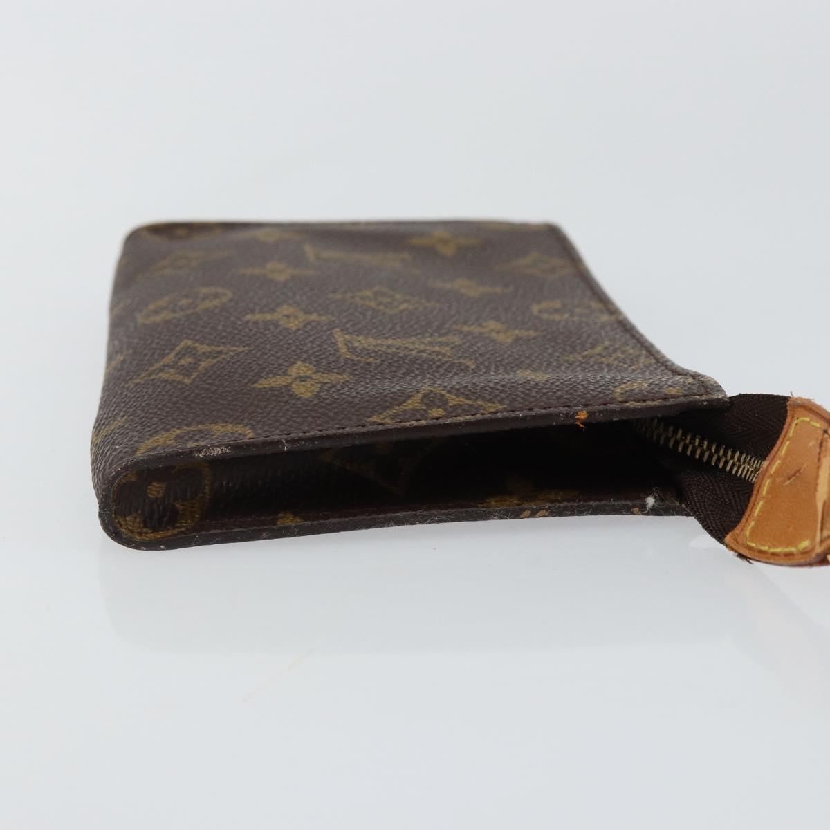 LOUIS VUITTON Monogram Bucket PM Accessory Pouch LV Auth 145085