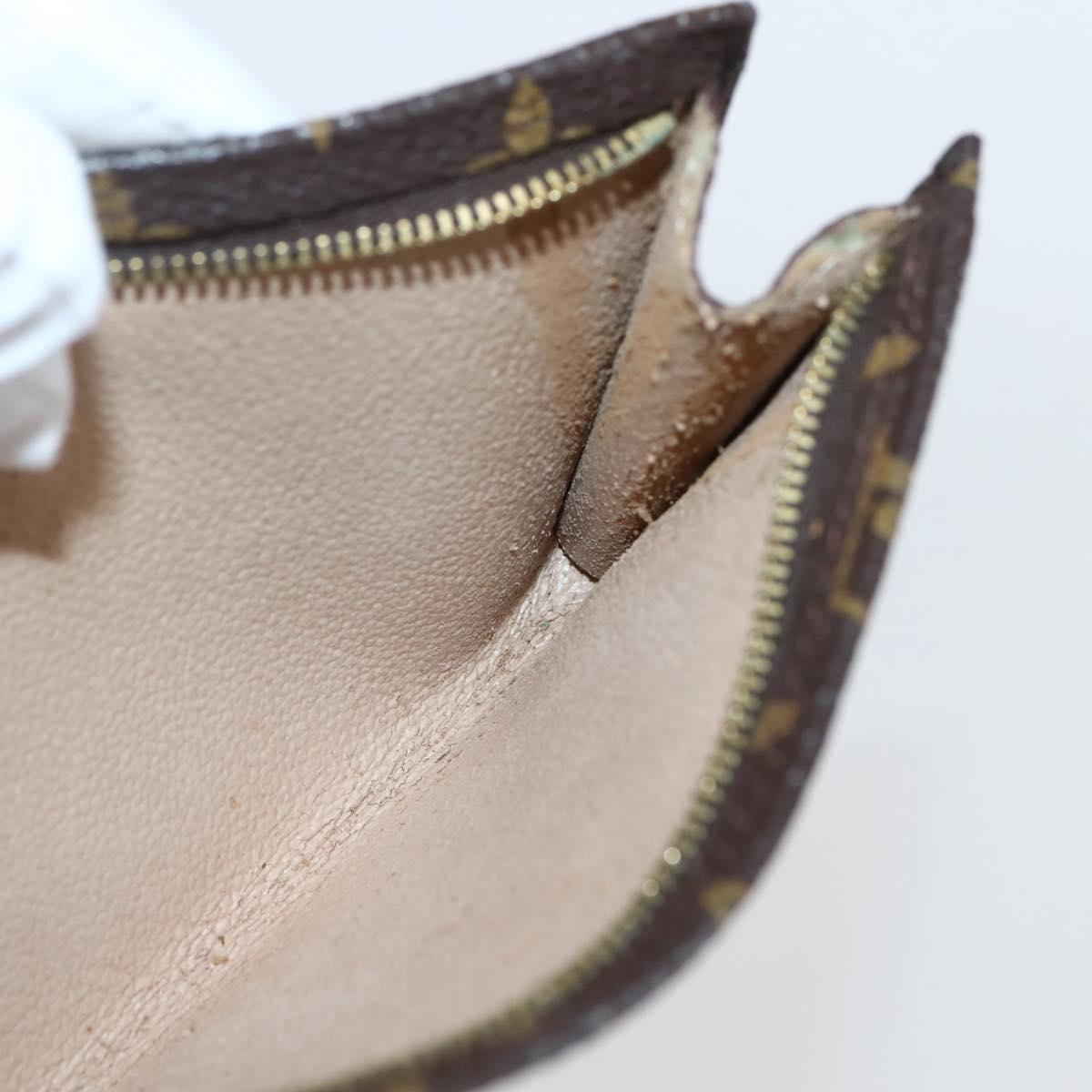 LOUIS VUITTON Monogram Bucket PM Accessory Pouch LV Auth 145087