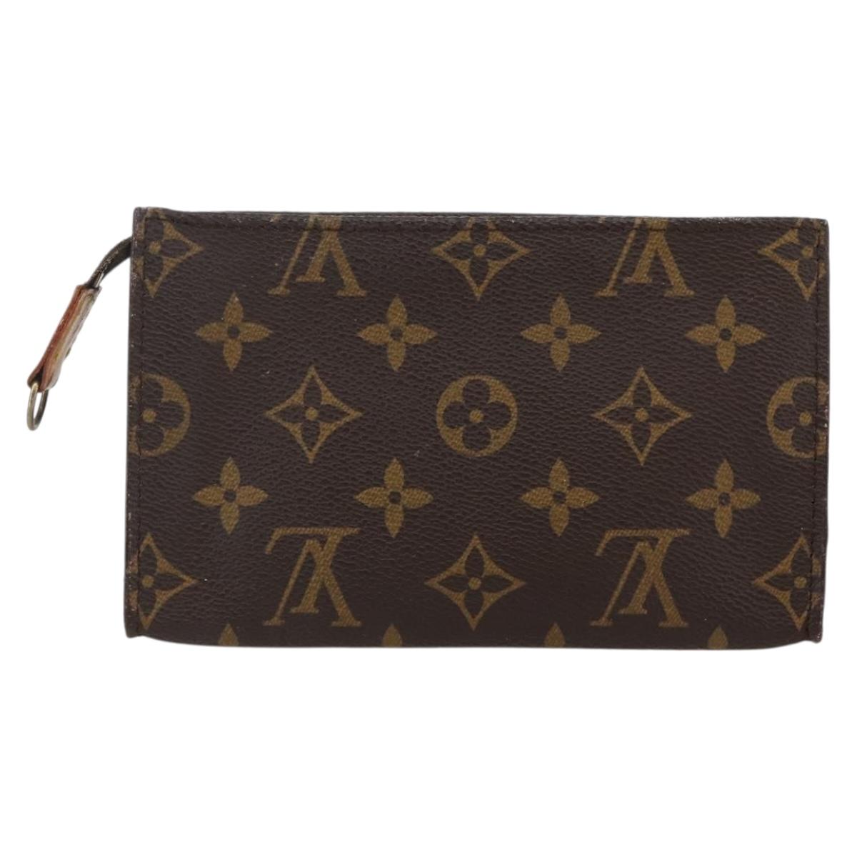 LOUIS VUITTON Monogram Bucket PM Accessory Pouch LV Auth 145087