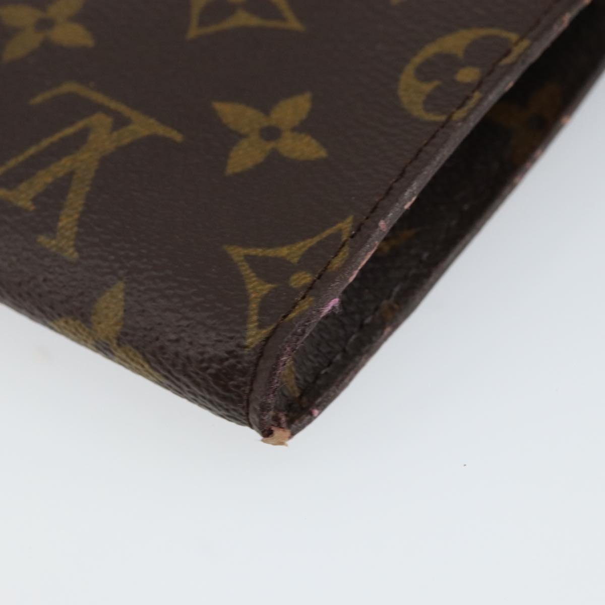 LOUIS VUITTON Monogram Bucket PM Accessory Pouch LV Auth 145088