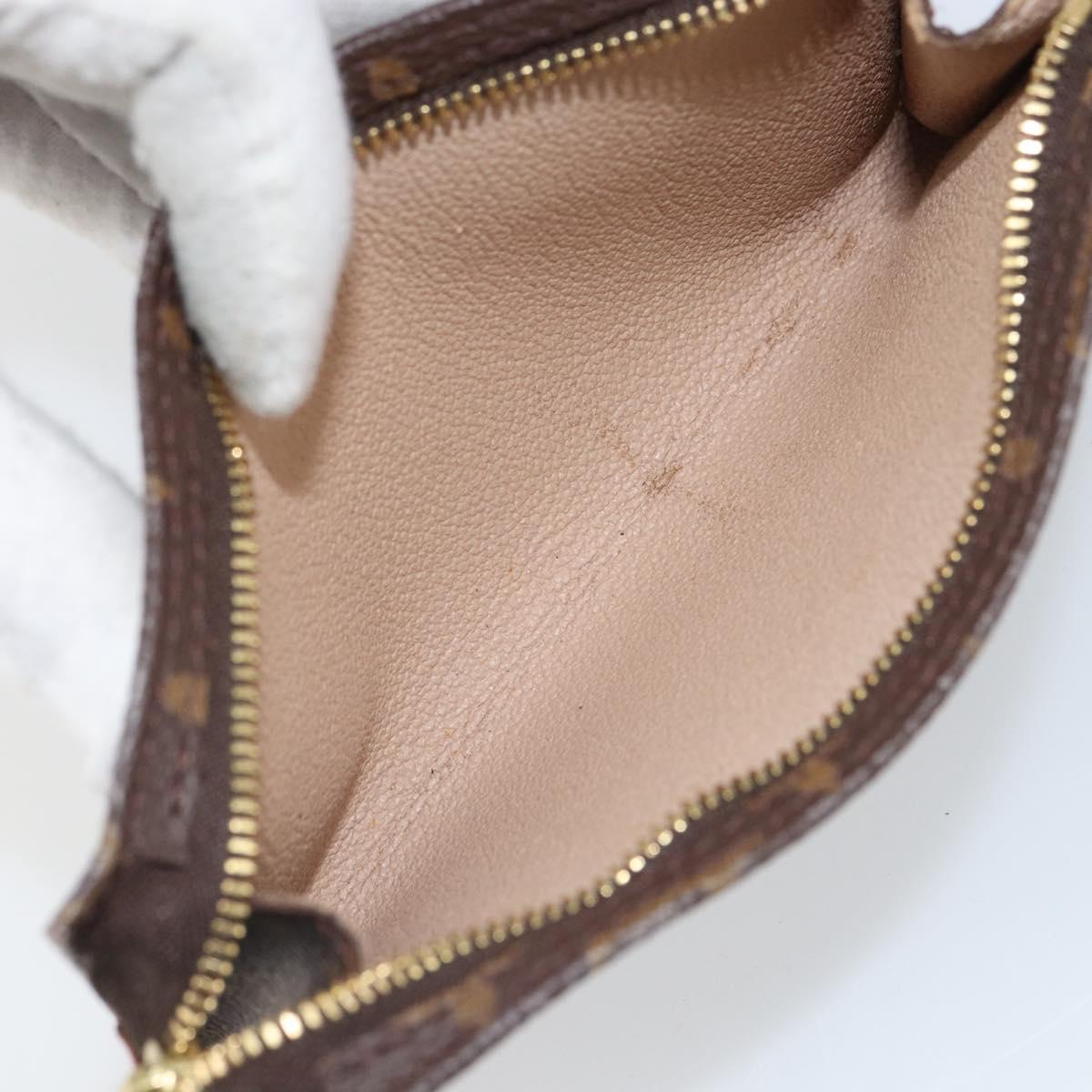 LOUIS VUITTON Monogram Bucket PM Accessory Pouch LV Auth 145091