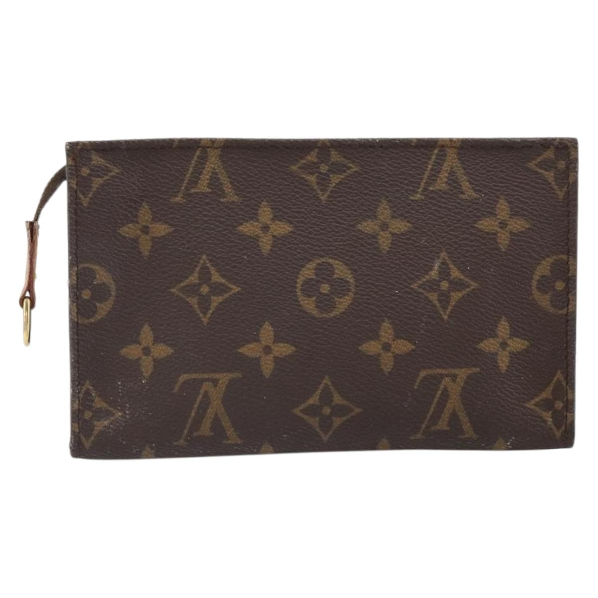 LOUIS VUITTON Monogram Bucket PM Accessory Pouch LV Auth 145091