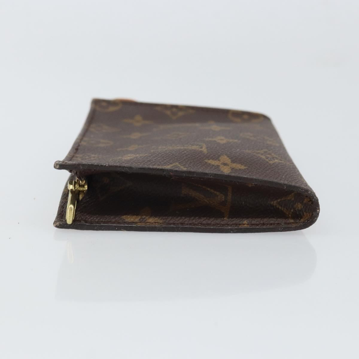 LOUIS VUITTON Monogram Bucket PM Accessory Pouch LV Auth 145091
