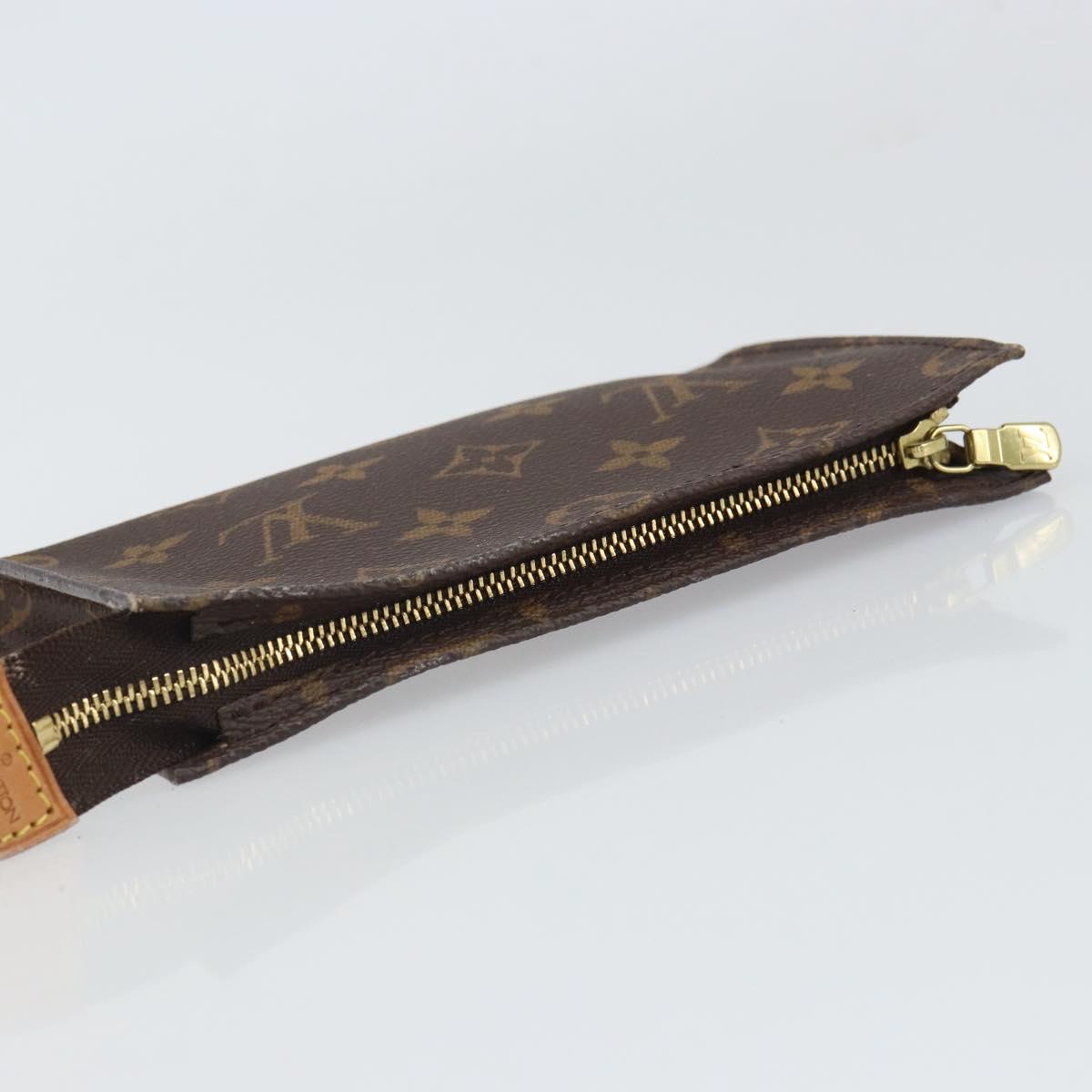 LOUIS VUITTON Monogram Bucket PM Accessory Pouch LV Auth 145091