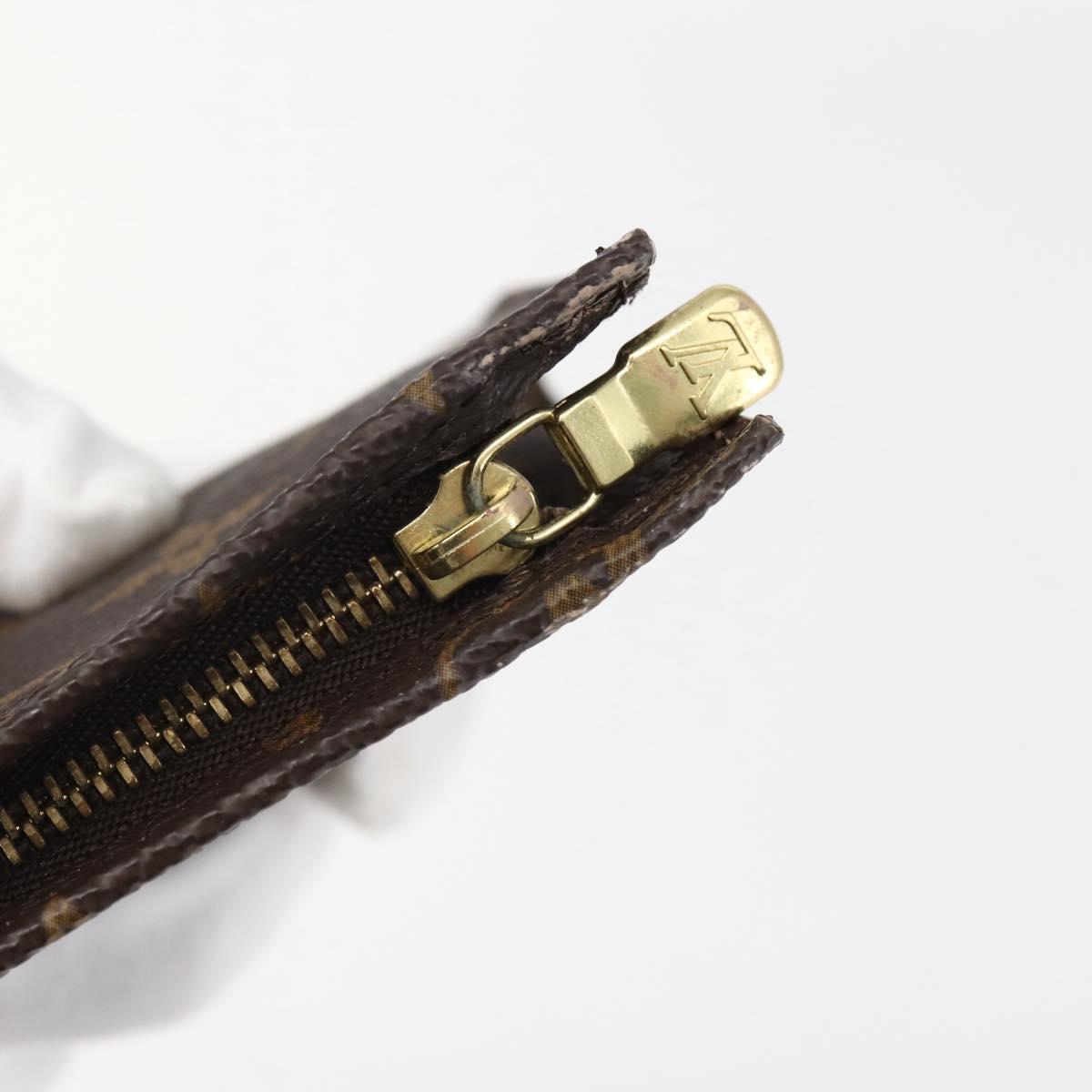 LOUIS VUITTON Monogram Bucket GM Accessory Pouch LV Auth 145092