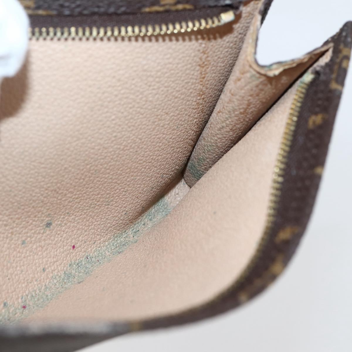 LOUIS VUITTON Monogram Bucket GM Accessory Pouch LV Auth 145092