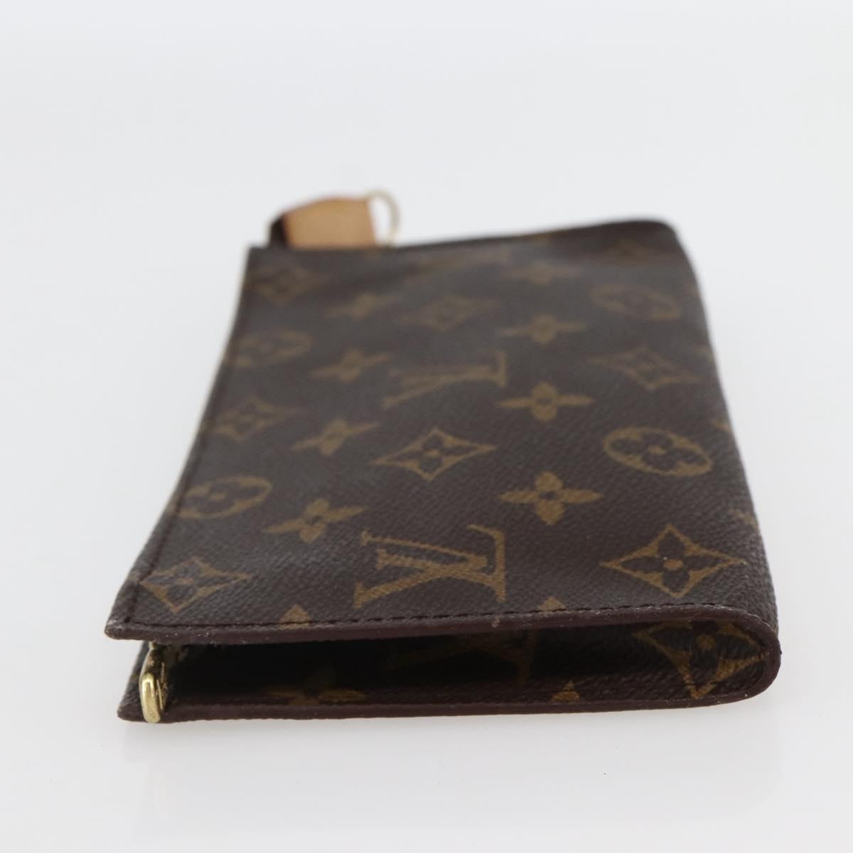LOUIS VUITTON Monogram Bucket GM Accessory Pouch LV Auth 145092