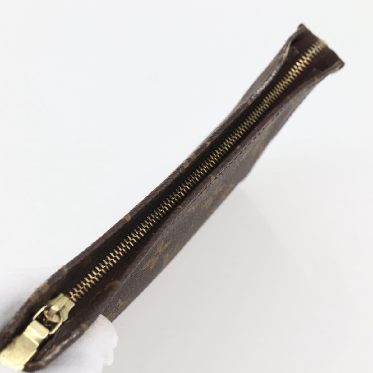 LOUIS VUITTON Monogram Bucket GM Accessory Pouch LV Auth 145092