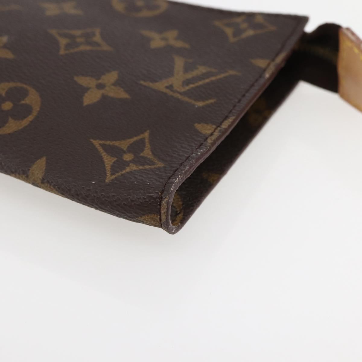 LOUIS VUITTON Monogram Bucket GM Accessory Pouch LV Auth 145092