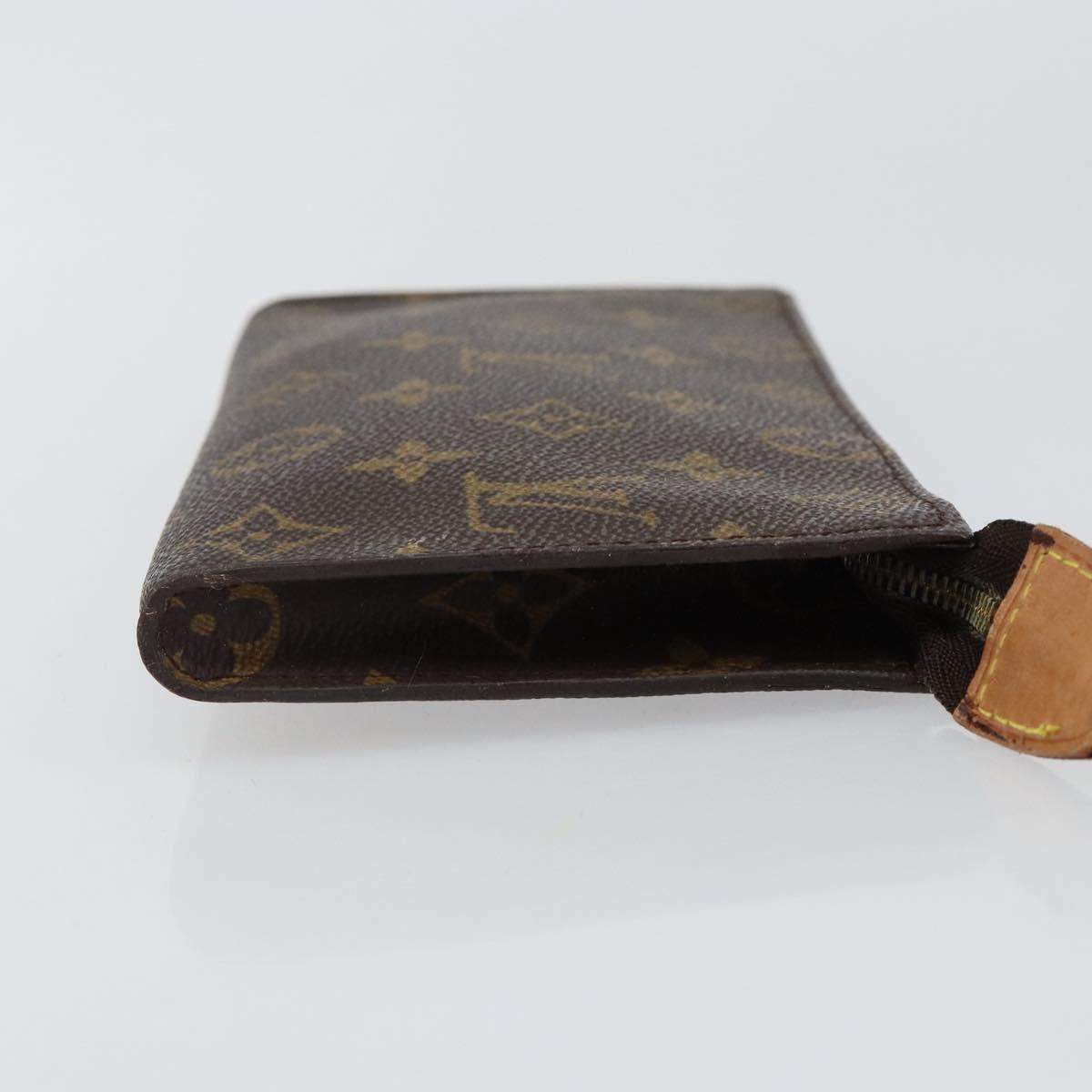 LOUIS VUITTON Monogram Bucket GM Accessory Pouch LV Auth 145093