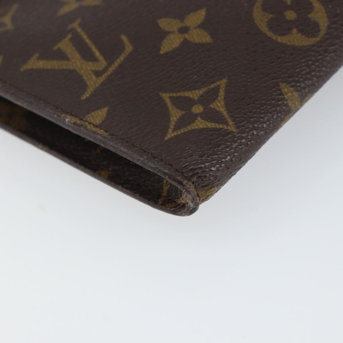LOUIS VUITTON Monogram Bucket GM Accessory Pouch LV Auth 145093