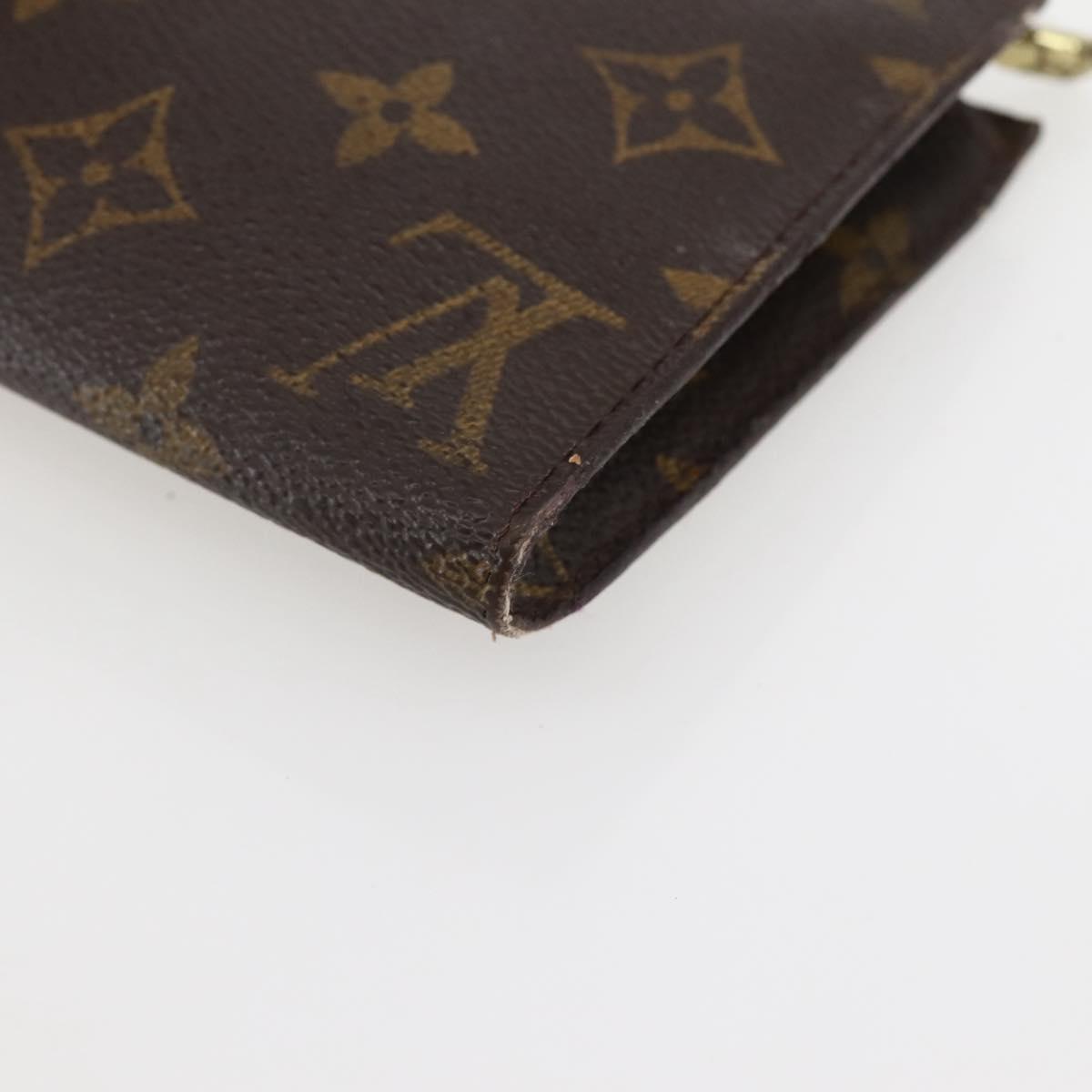 LOUIS VUITTON Monogram Bucket GM Accessory Pouch LV Auth 145094