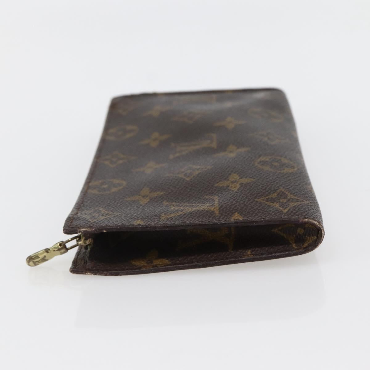 LOUIS VUITTON Monogram Bucket GM Accessory Pouch LV Auth 145094