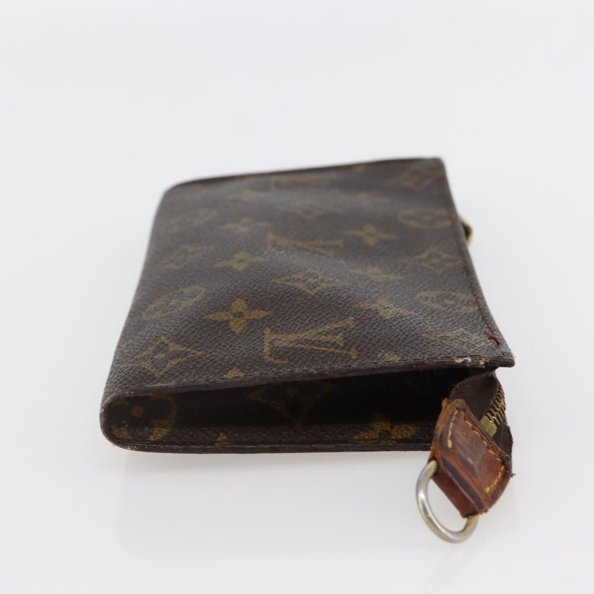 LOUIS VUITTON Monogram Bucket GM Accessory Pouch LV Auth 145094