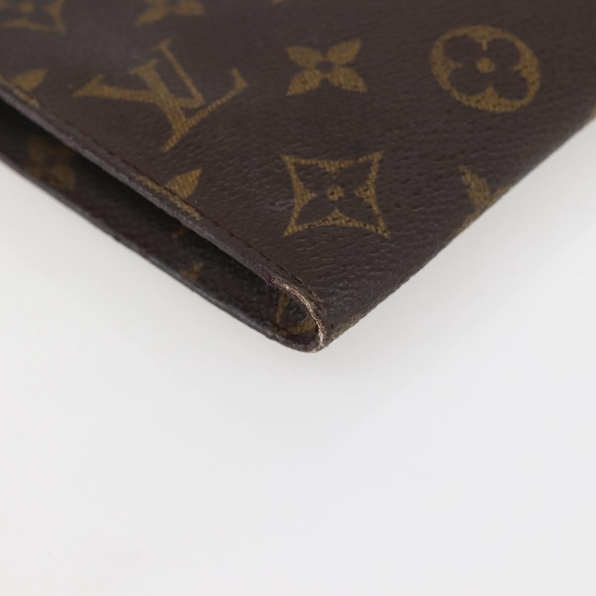 LOUIS VUITTON Monogram Bucket GM Accessory Pouch LV Auth 145094