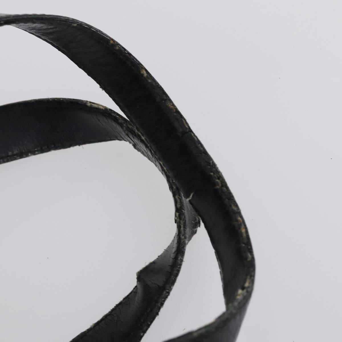 CHANEL New Travel Line Tote Bag Nylon 2Set Black Beige CC Auth 145095