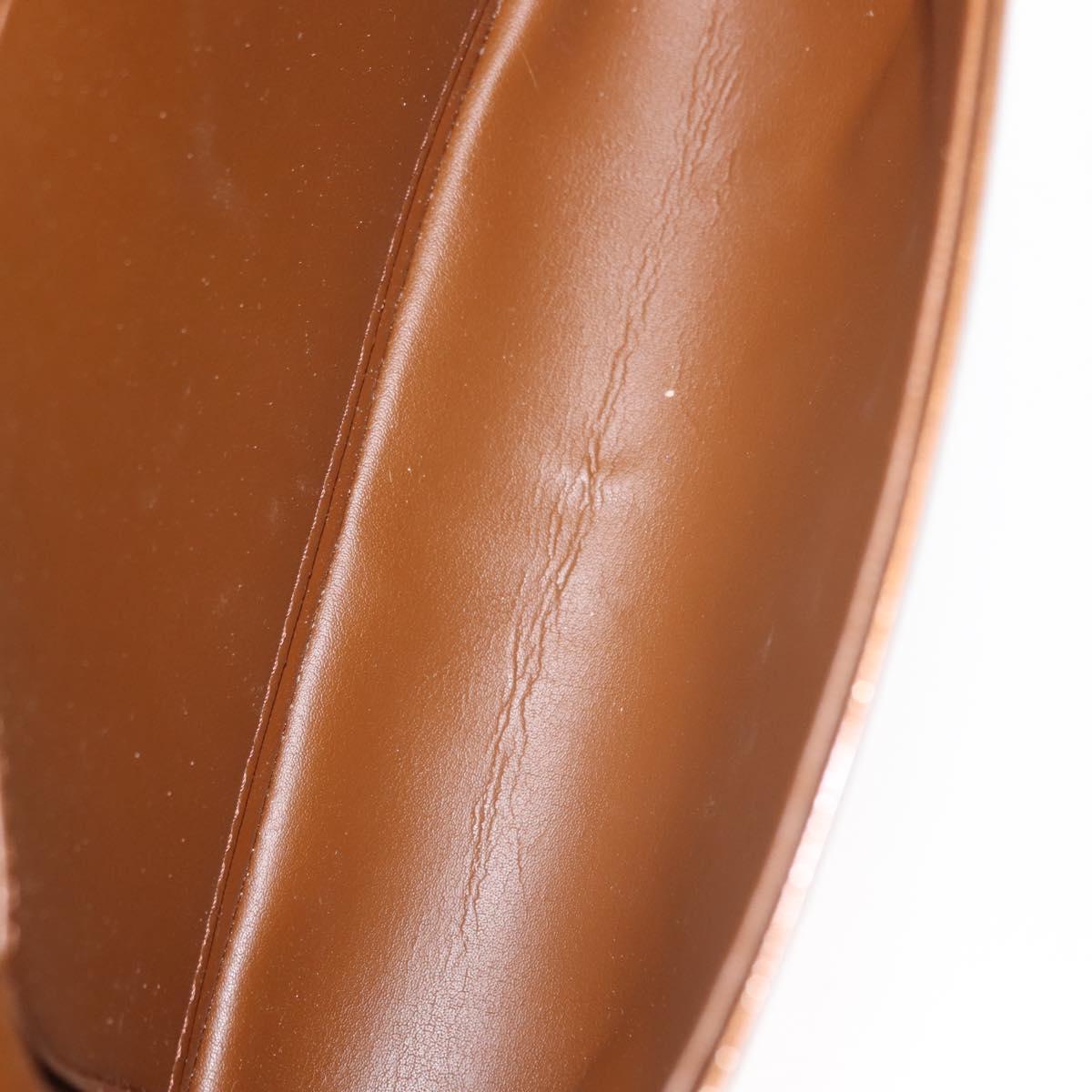 LOUIS VUITTON Monogram Vernis Thompson Street Bag Bronze M91124 LV Auth 145132