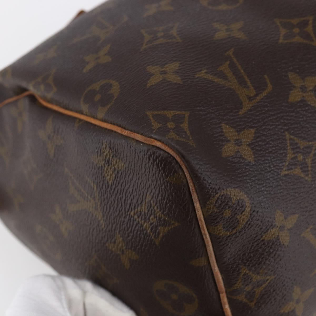 LOUIS VUITTON Monogram Speedy 25 Hand Bag M41528 LV Auth 145133