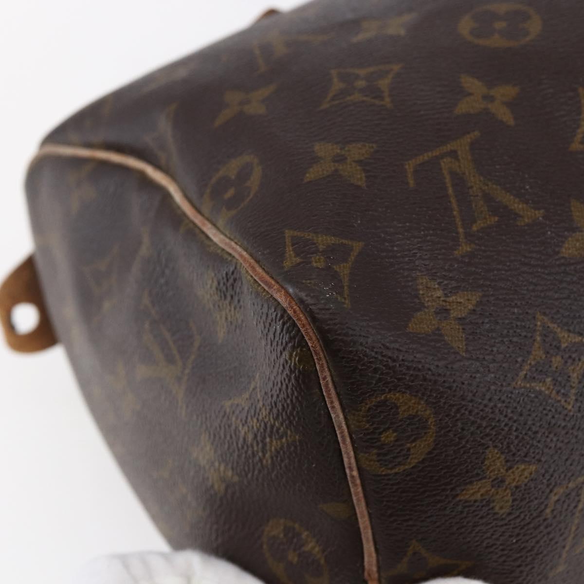 LOUIS VUITTON Monogram Speedy 25 Hand Bag M41528 LV Auth 145133