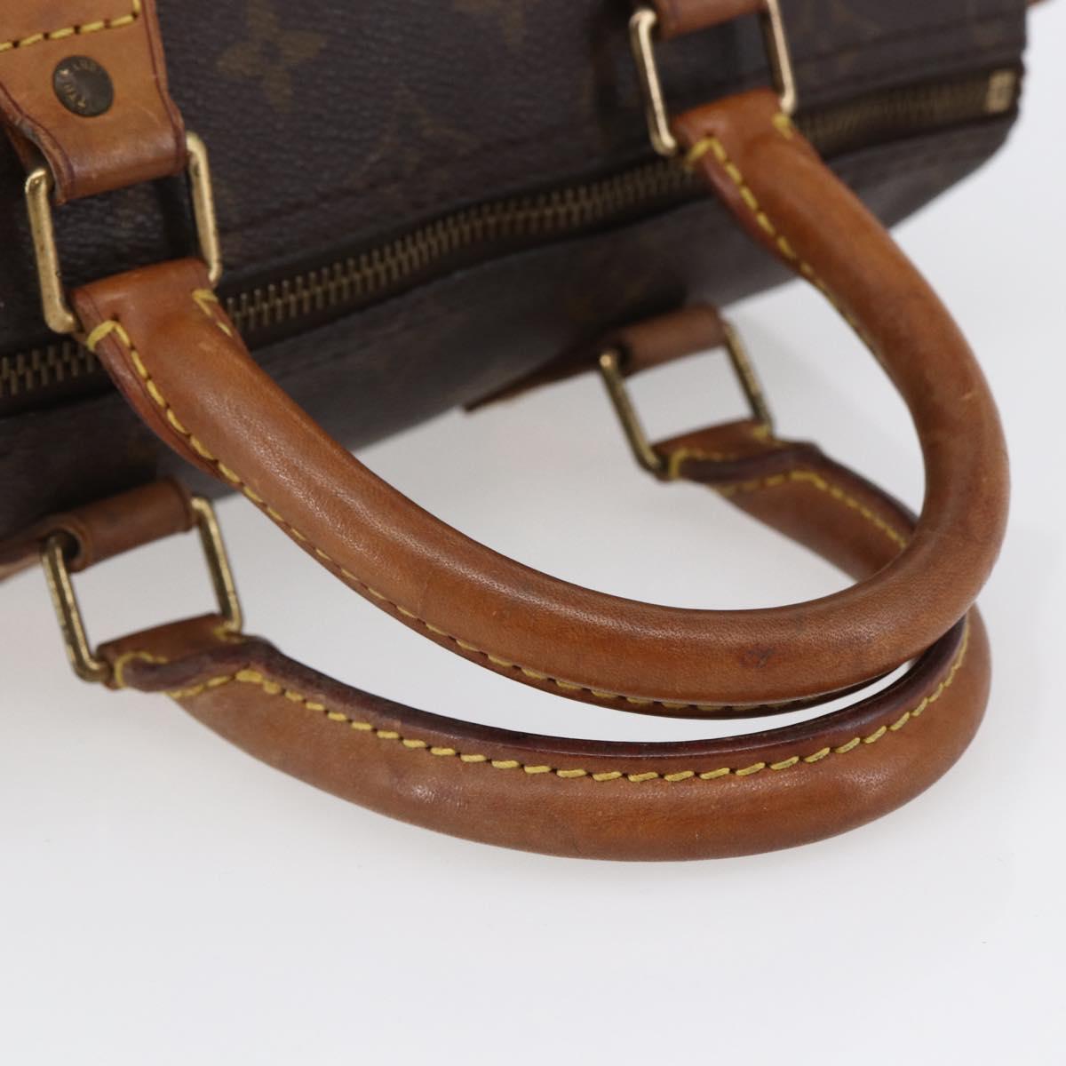 LOUIS VUITTON Monogram Speedy 25 Hand Bag M41528 LV Auth 145133