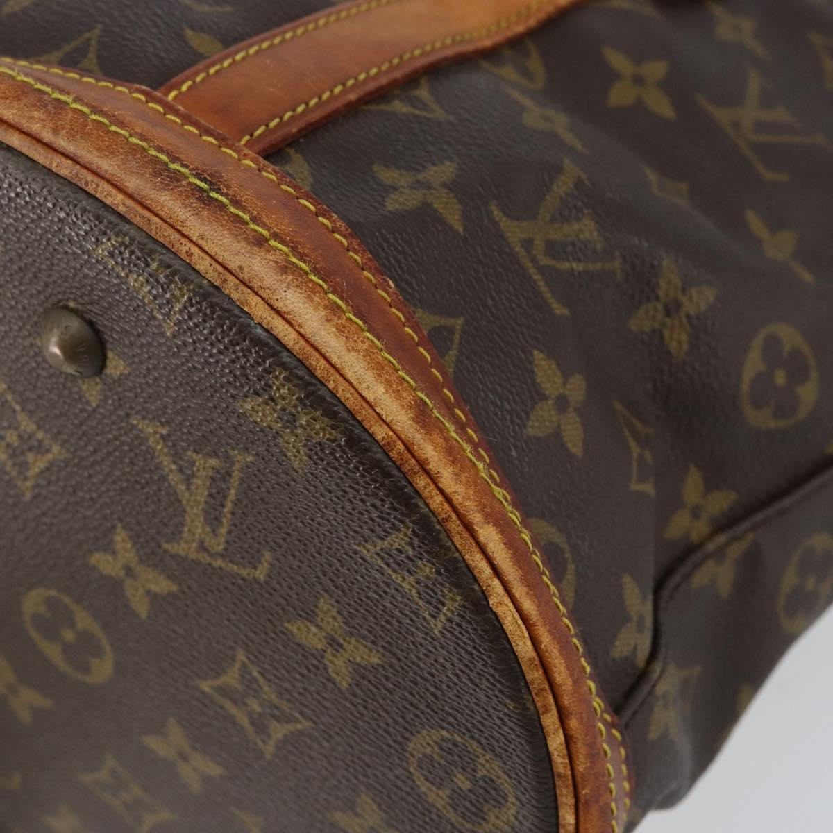 LOUIS VUITTON Monogram Bucket GM Shoulder Bag Vintage M42236 LV Auth 145136