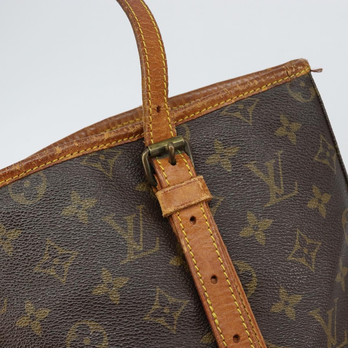 LOUIS VUITTON Monogram Bucket GM Shoulder Bag Vintage M42236 LV Auth 145136