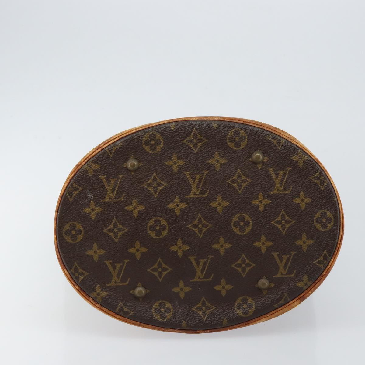 LOUIS VUITTON Monogram Bucket GM Shoulder Bag Vintage M42236 LV Auth 145136