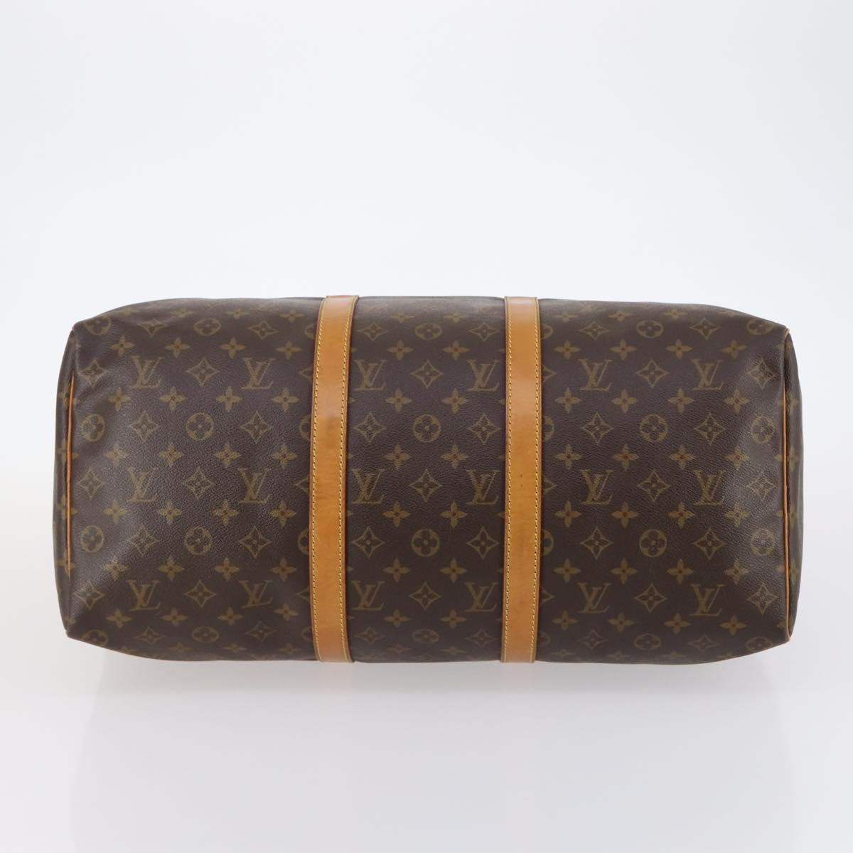 LOUIS VUITTON Monogram Keepall 50 Boston Bag M41426 LV Auth 145143