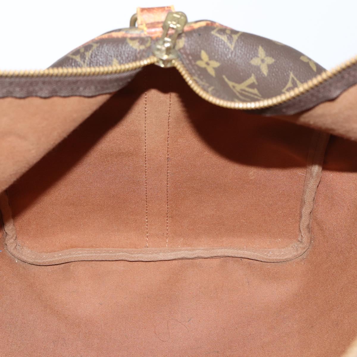 LOUIS VUITTON Monogram Keepall Bandouliere 55 Boston Bag M41414 LV Auth 145145