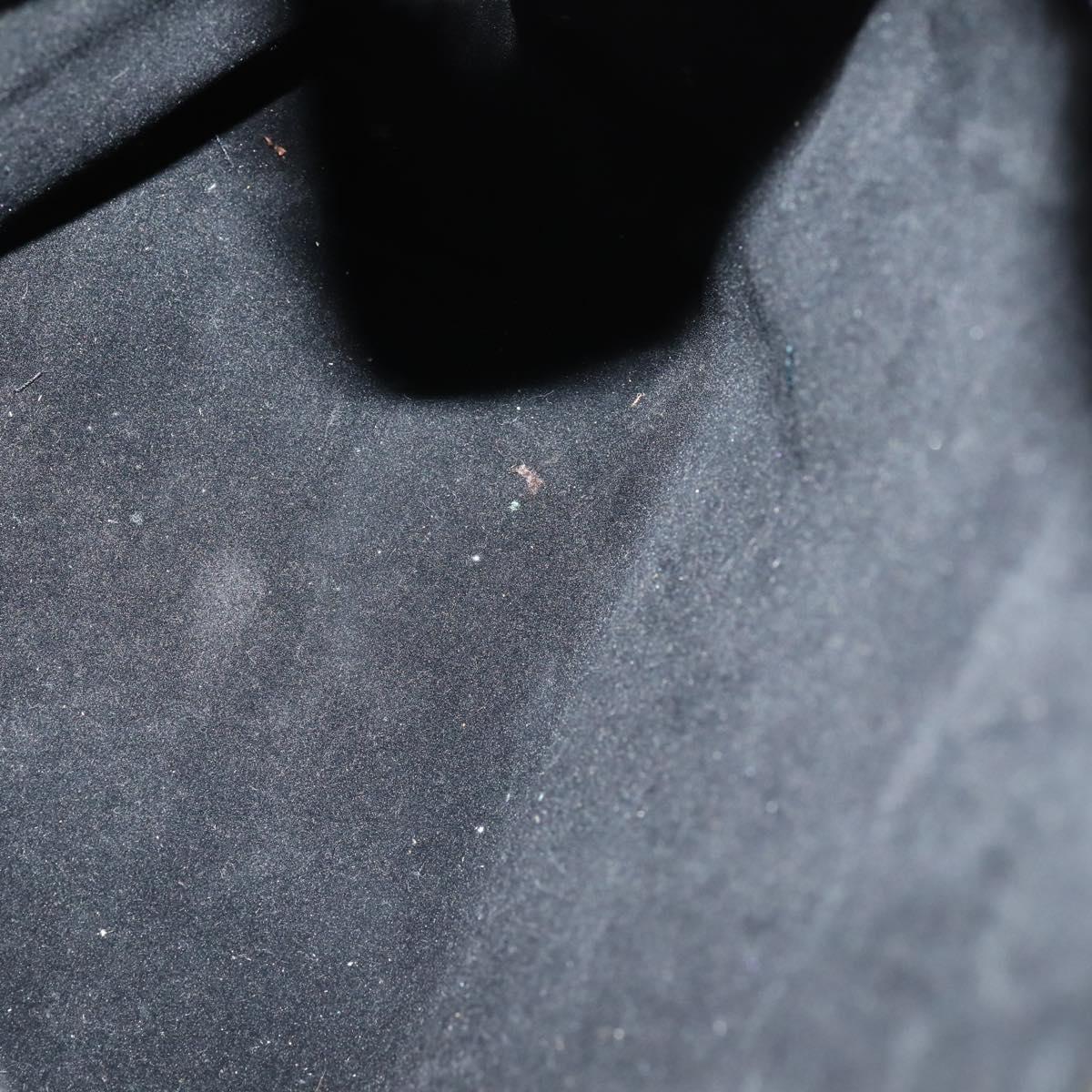 GUCCI Bamboo Body Bag Patent leather Black Gold 003 3444 0027 Auth 145161