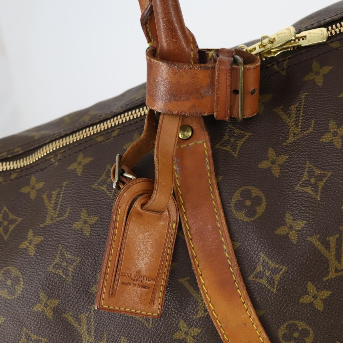 LOUIS VUITTON Monogram Keepall 55 Boston Bag Vintage M41424 LV Auth 145169