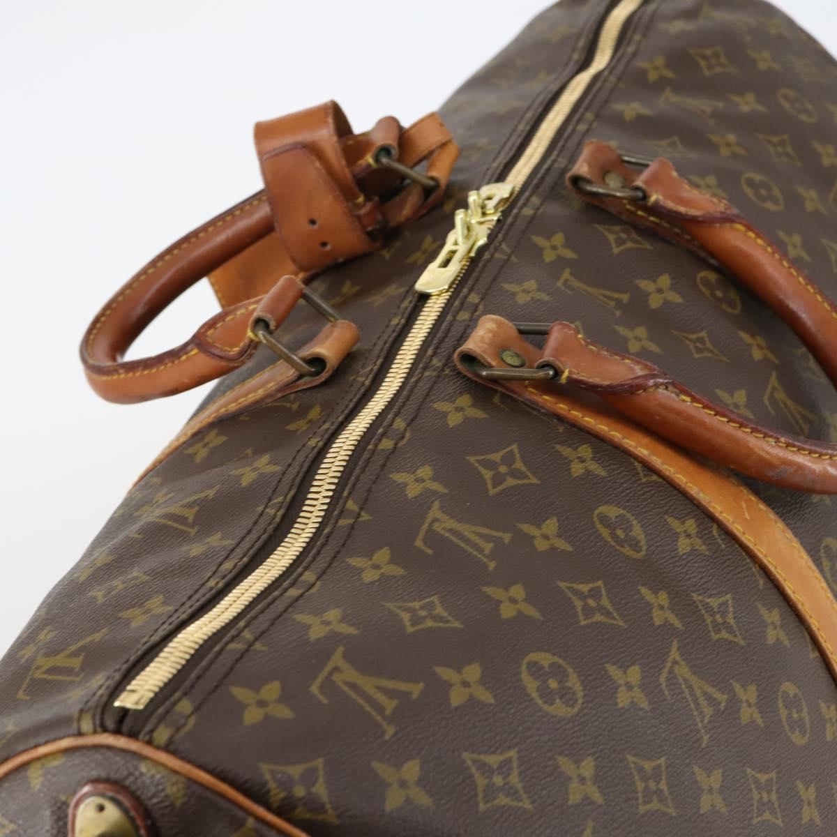 LOUIS VUITTON Monogram Keepall 55 Boston Bag Vintage M41424 LV Auth 145169