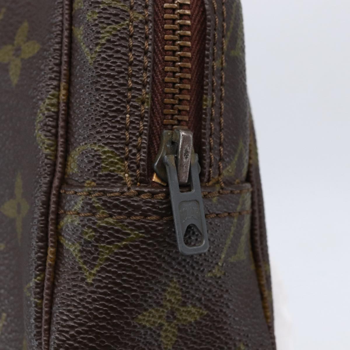 LOUIS VUITTON Monogram Trousse Toilette 23 Clutch Bag M47524 LV Auth 145174