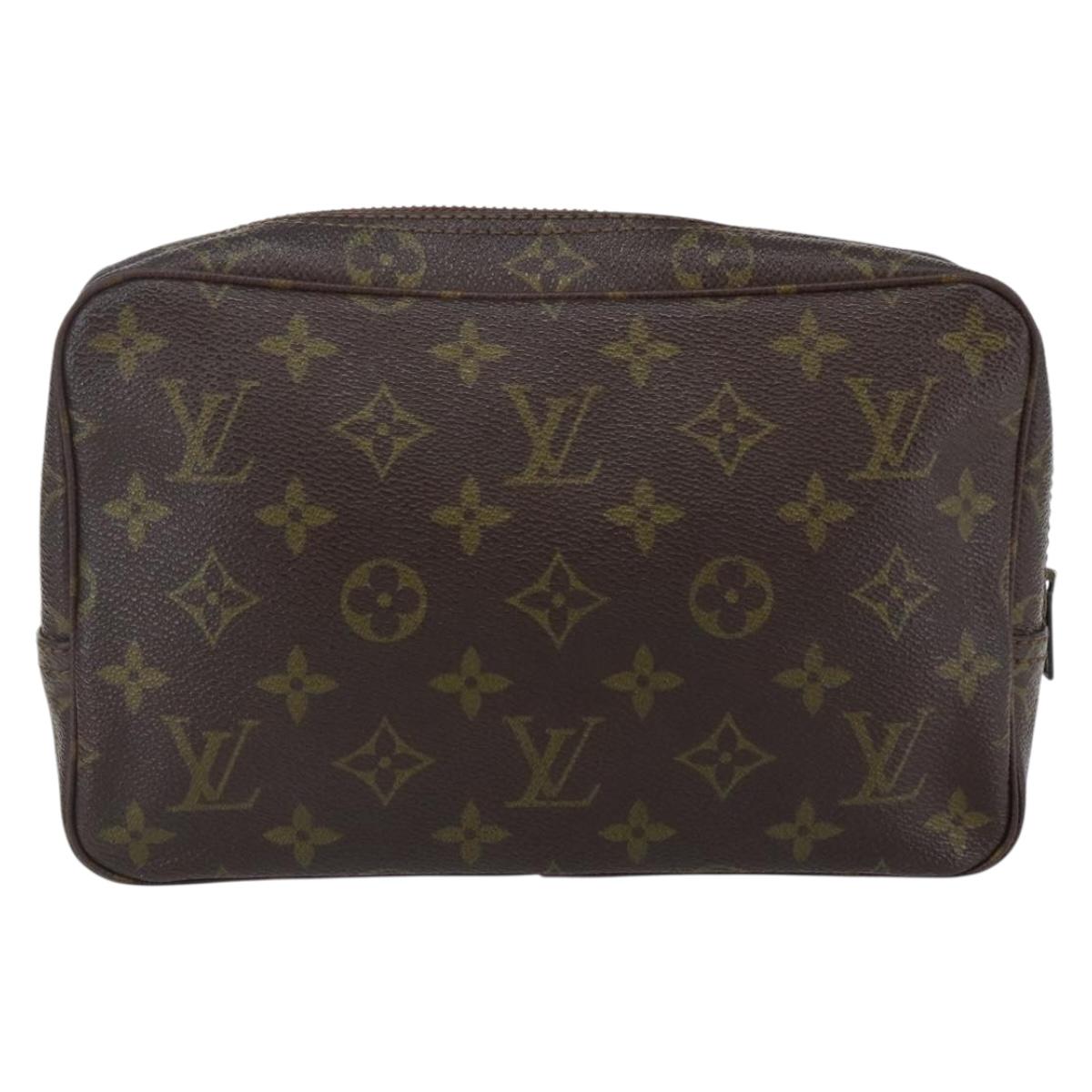 LOUIS VUITTON Monogram Trousse Toilette 23 Clutch Bag M47524 LV Auth 145174