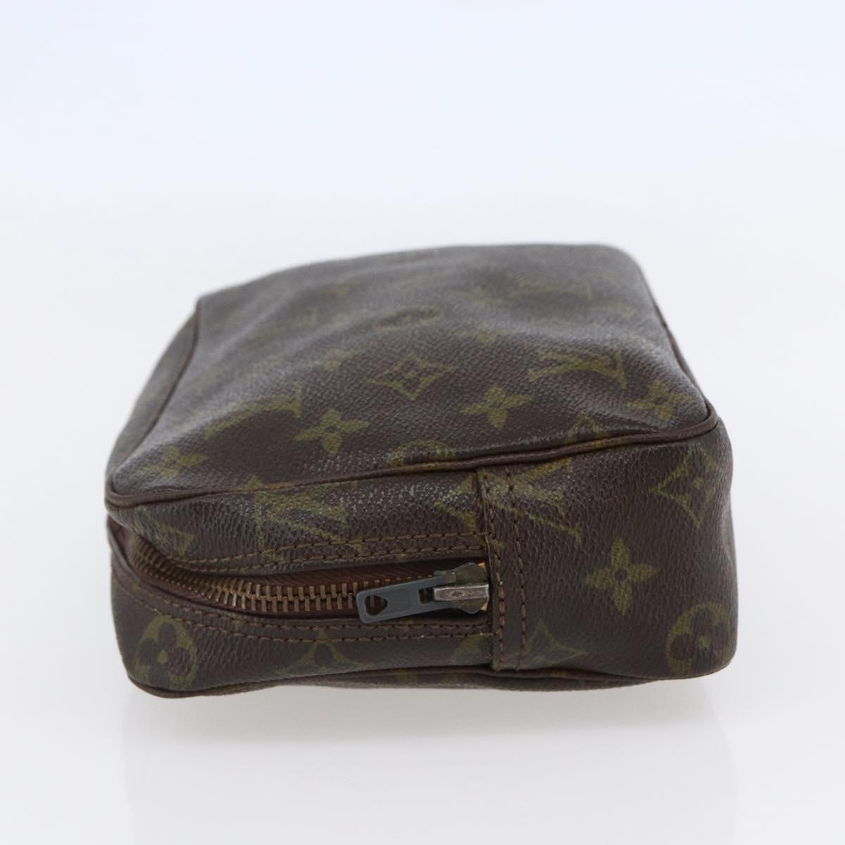 LOUIS VUITTON Monogram Trousse Toilette 23 Clutch Bag M47524 LV Auth 145174