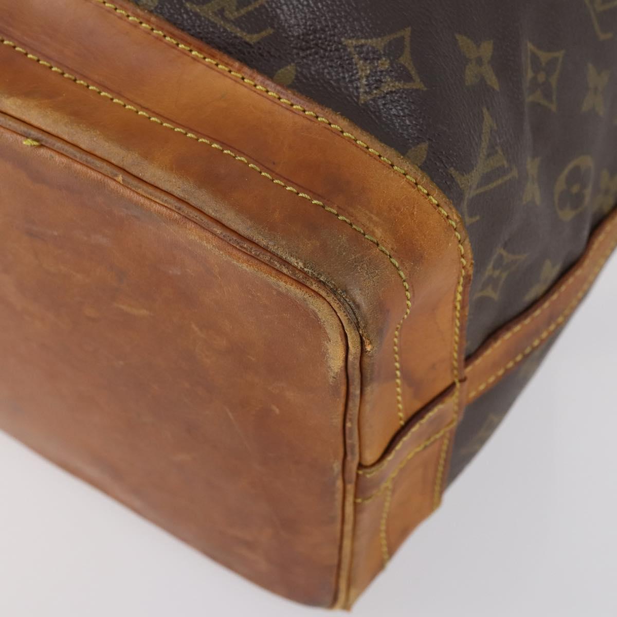 LOUIS VUITTON Monogram Noe Shoulder Bag M42224 LV Auth 145177