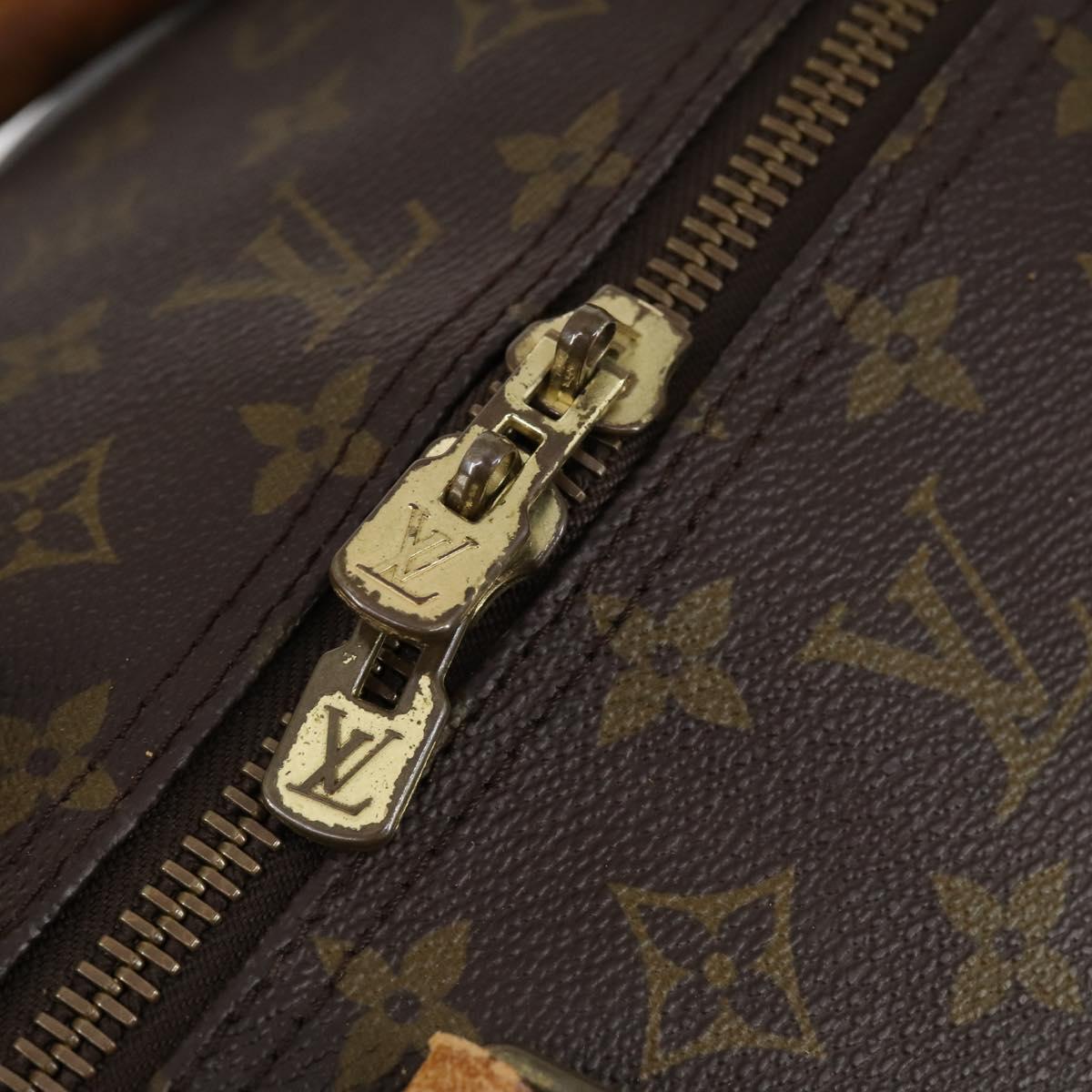 LOUIS VUITTON Monogram Keepall Bandouliere 60 Boston Bag M41412 LV Auth 145184