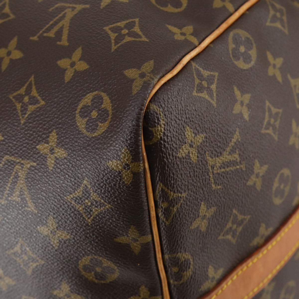 LOUIS VUITTON Monogram Keepall Bandouliere 60 Boston Bag M41412 LV Auth 145185