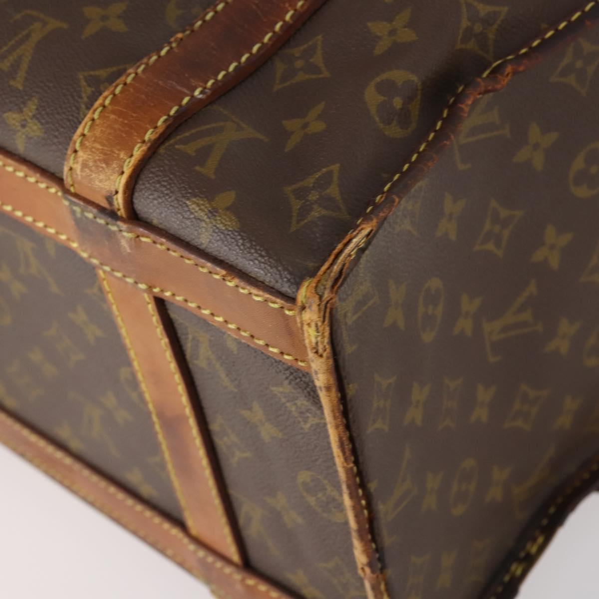 LOUIS VUITTON Monogram Demi Souple 35 Boston Bag LV Auth 145187