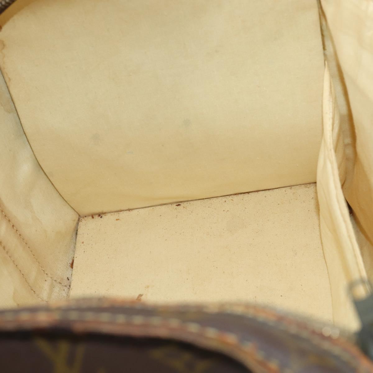 LOUIS VUITTON Monogram Demi Souple 35 Boston Bag LV Auth 145187