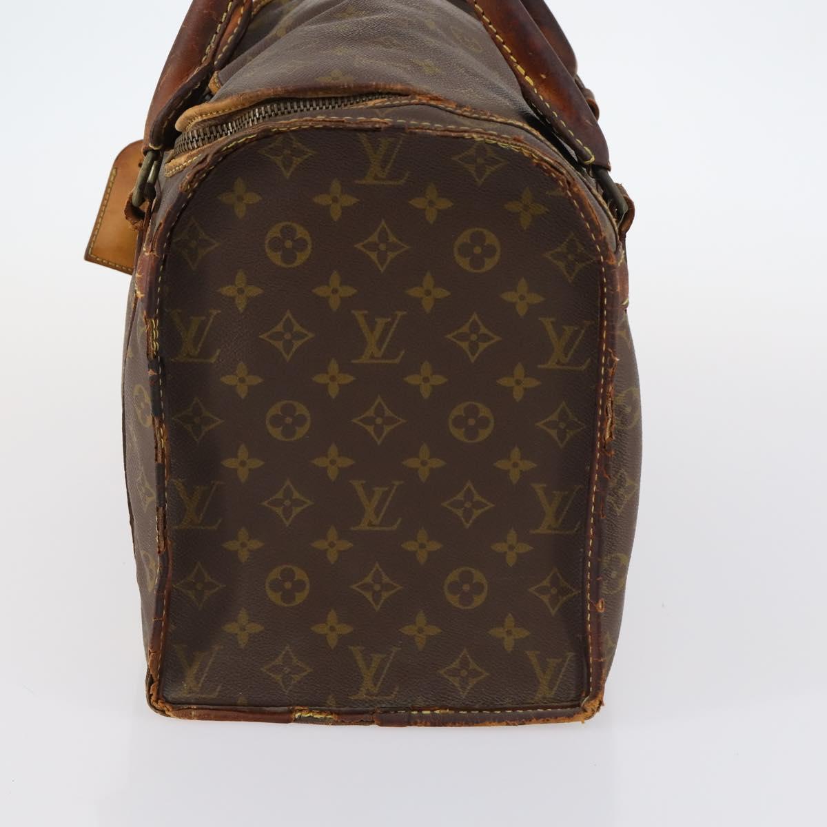 LOUIS VUITTON Monogram Demi Souple 35 Boston Bag LV Auth 145187