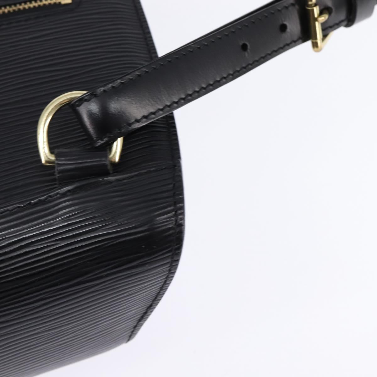 LOUIS VUITTON Epi Mabillon Backpack Black M52232 LV Auth 145188