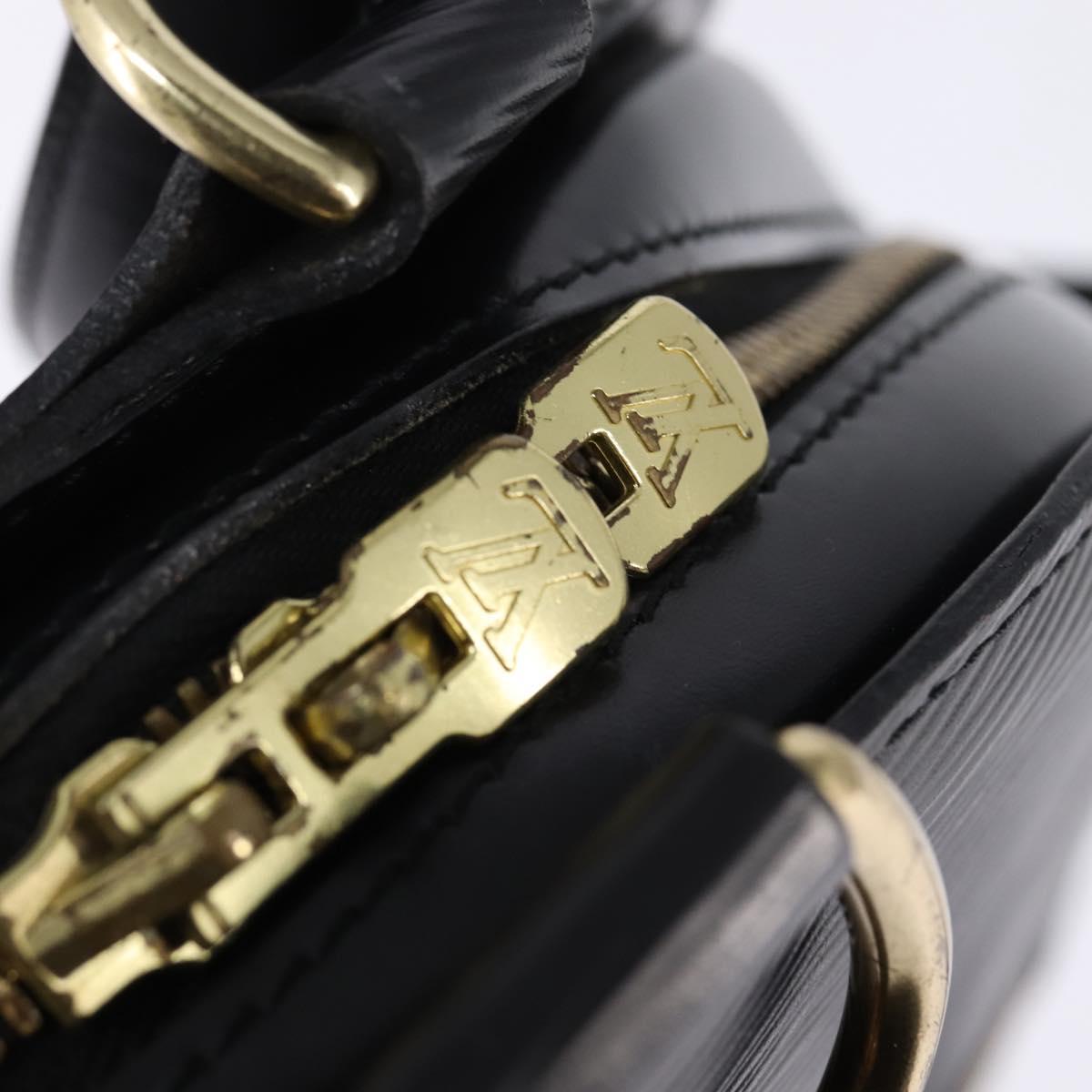 LOUIS VUITTON Epi Mabillon Backpack Black M52232 LV Auth 145188