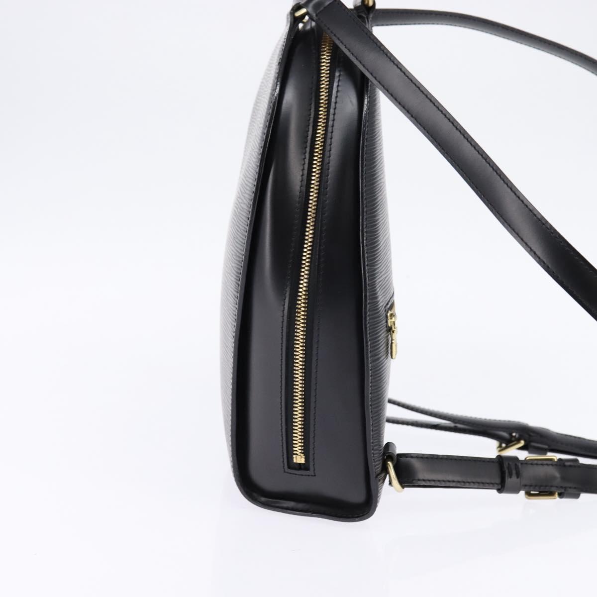 LOUIS VUITTON Epi Mabillon Backpack Black M52232 LV Auth 145188