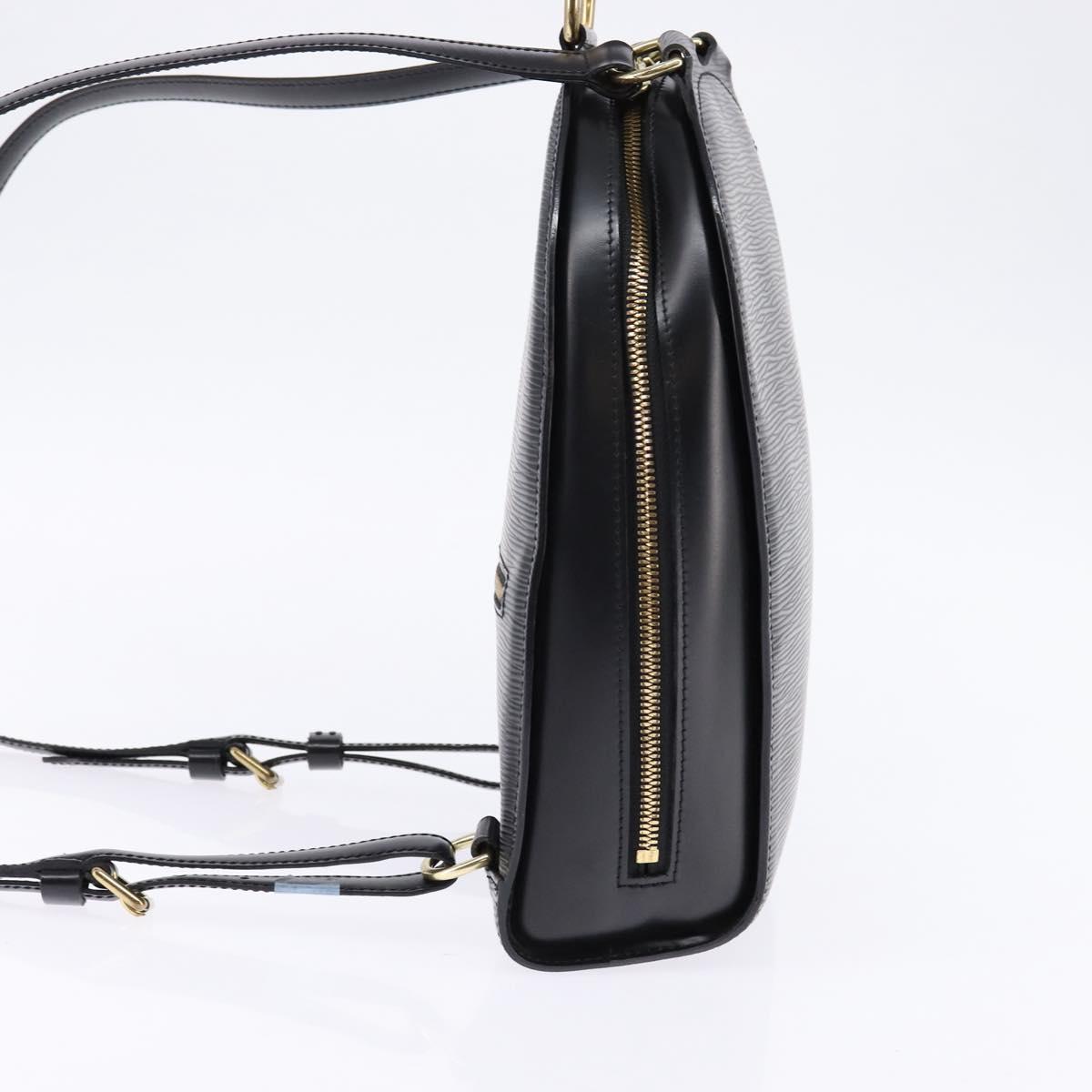 LOUIS VUITTON Epi Mabillon Backpack Black M52232 LV Auth 145188