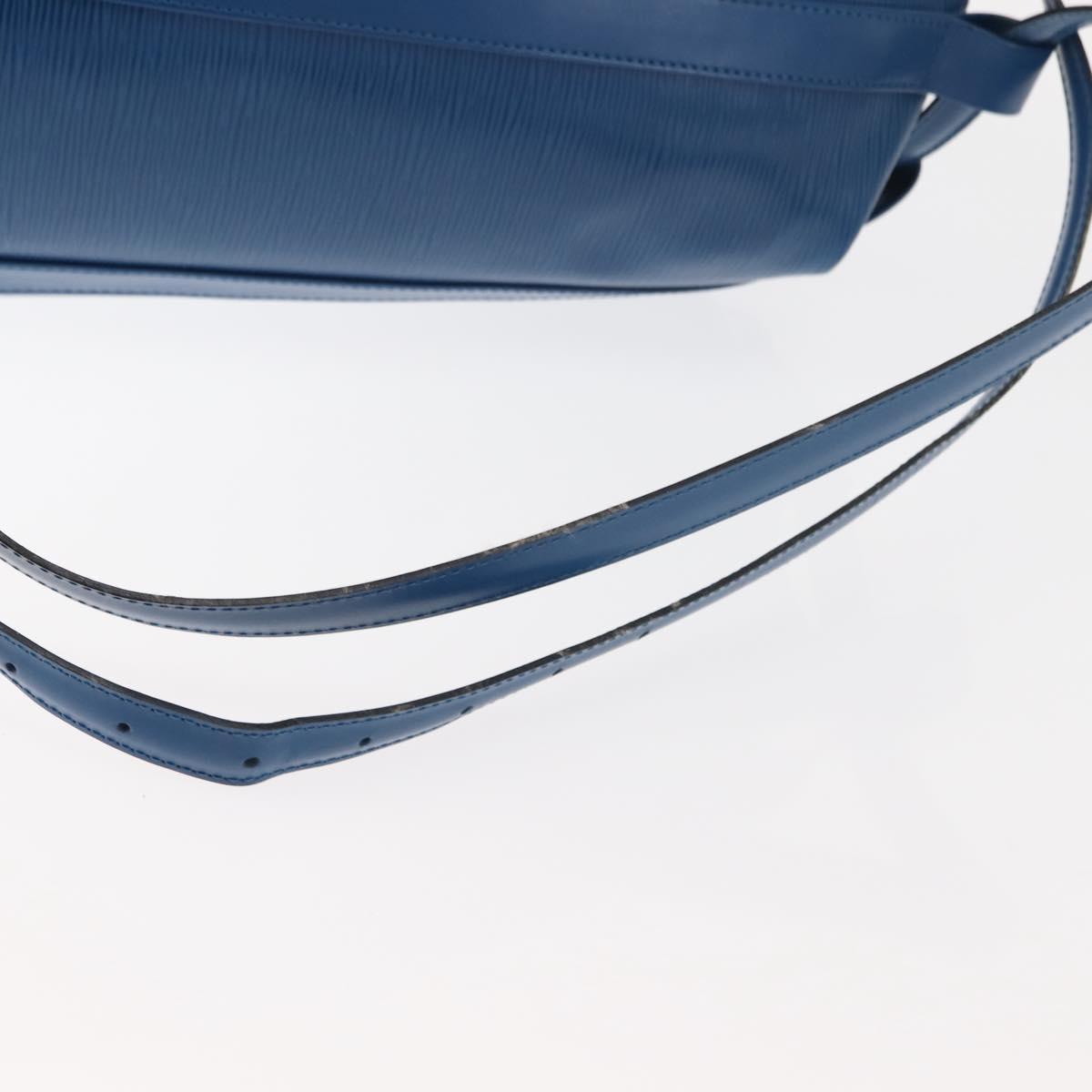 LOUIS VUITTON Epi Randonnee PM Shoulder Bag Blue M52355 LV Auth 145212