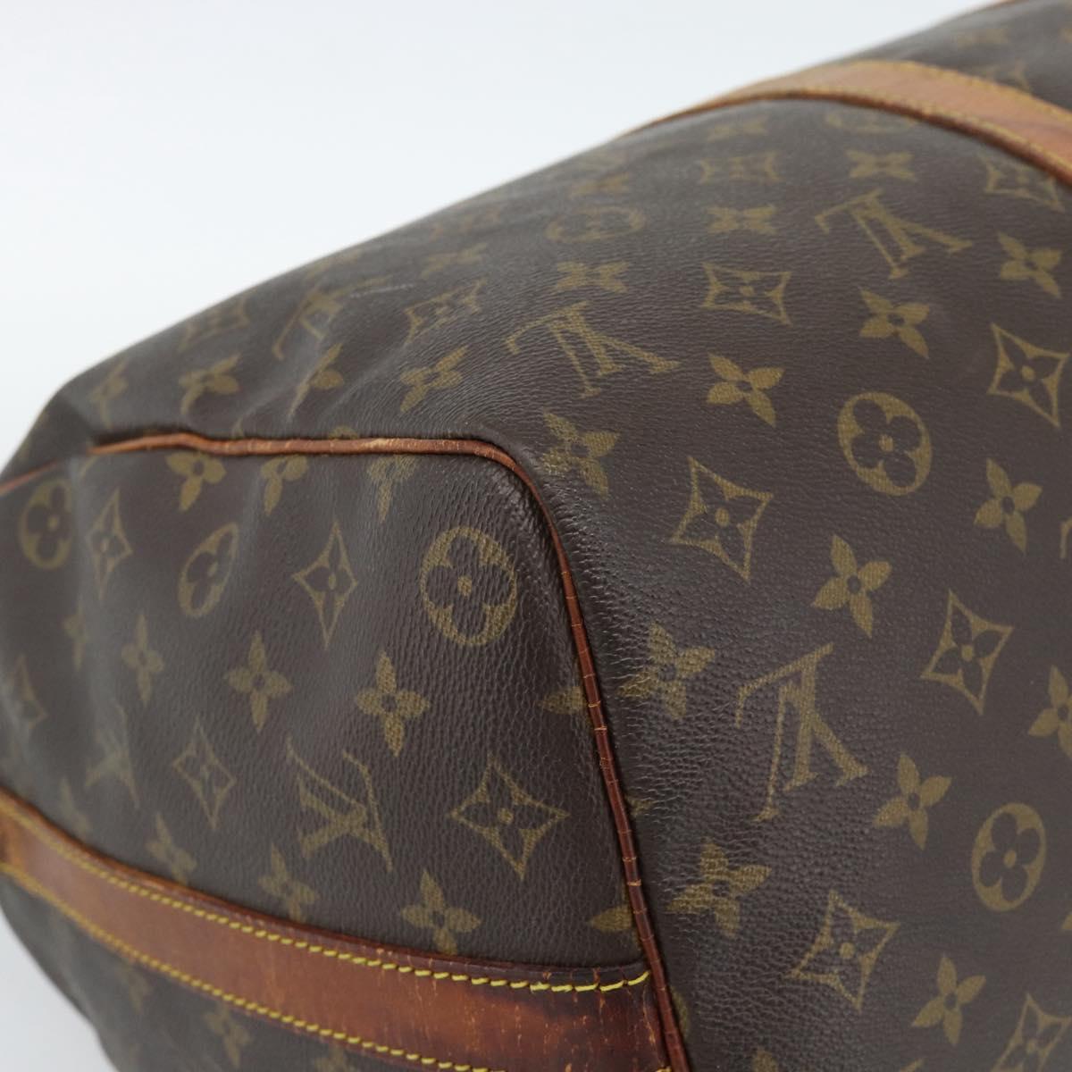 LOUIS VUITTON Monogram Keepall Bandouliere 45 Boston Bag M41418 LV Auth 145219